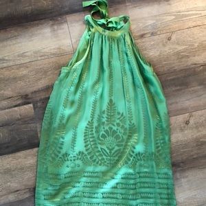 Beautiful Green Studio M sleeveless dress